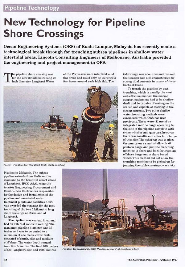 October 1997 Media Release